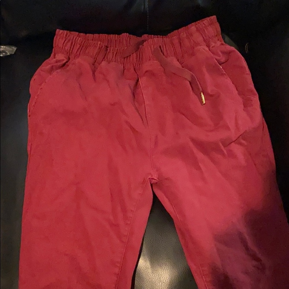 Maroon Pants
